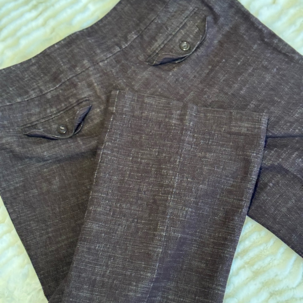 AGB Women's Brown Trouser Pants Size 10